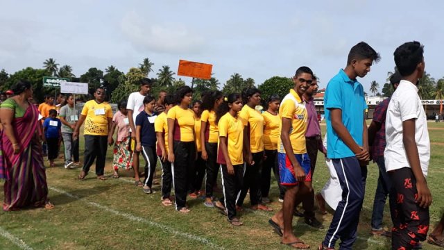 ආබාධිත දිස්ත්‍රික් ක්‍රීඩා උළෙල 2019